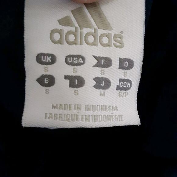 Vintage adidas Y2K Men’s S Blue Climaproof Track Pants Mesh Lined Zip Ankle - Picture 4 of 9